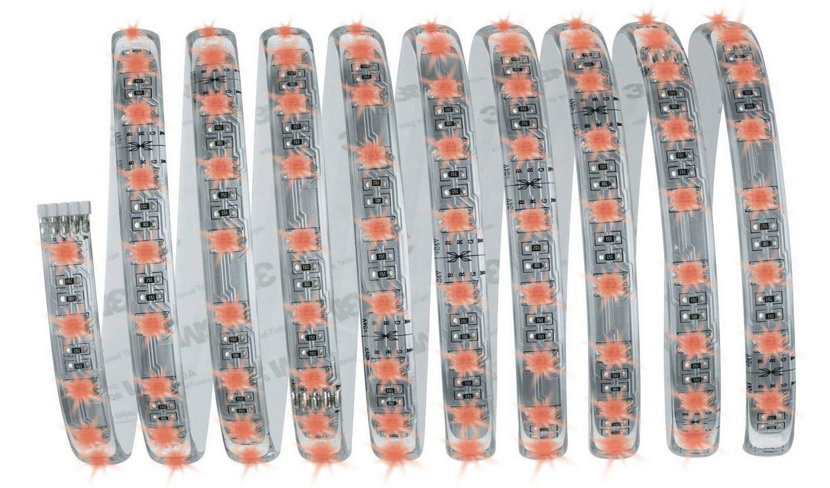 Led-streifen Max Farbwechsler L: 3 M Mit Fernbedienung - Silberfarben, Design, Kunststoff (300/1,25/0,3cm) - Paulmann