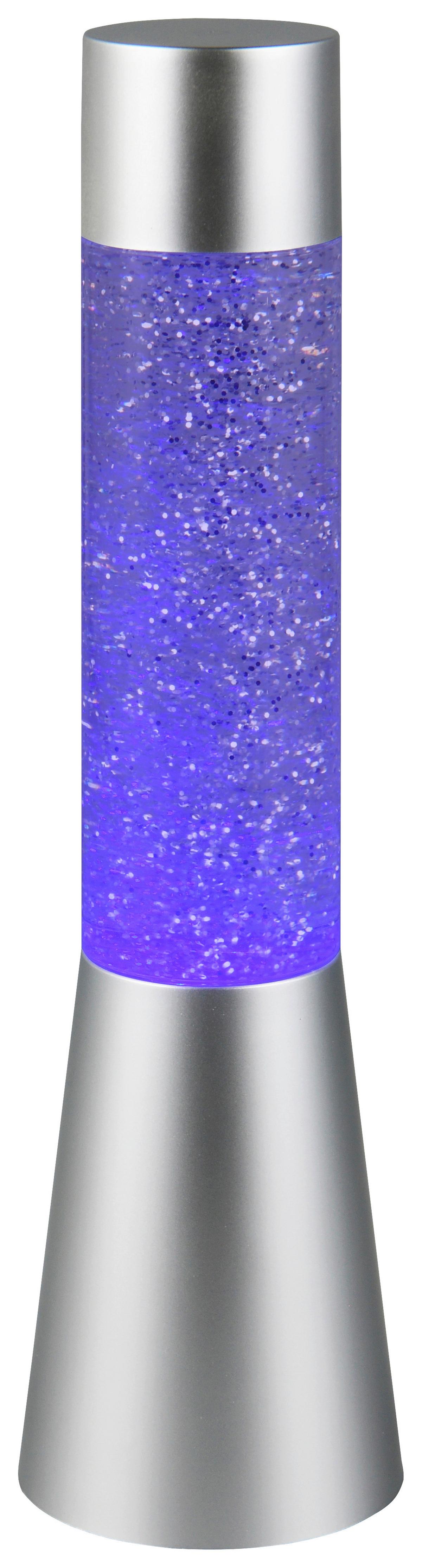 LED-Dekoleuchte inkl. Rgb - Silberfarben, Basics, Kunststoff/Metall (9/33cm) - Luca Bessoni