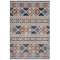 Outdoorteppich Aster Dunkelblau B: 120 cm - Dunkelblau, Basics, Textil (120/170cm)