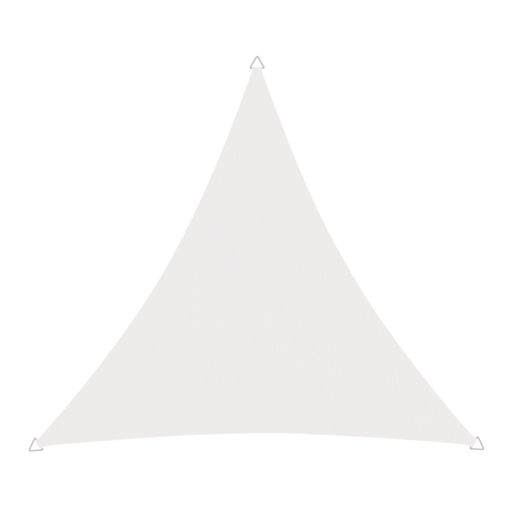 Sonnensegel Dreieck 4x4x4 M - Weiß, Basics, Kunststoff (400/400/400cm) - Windhager
