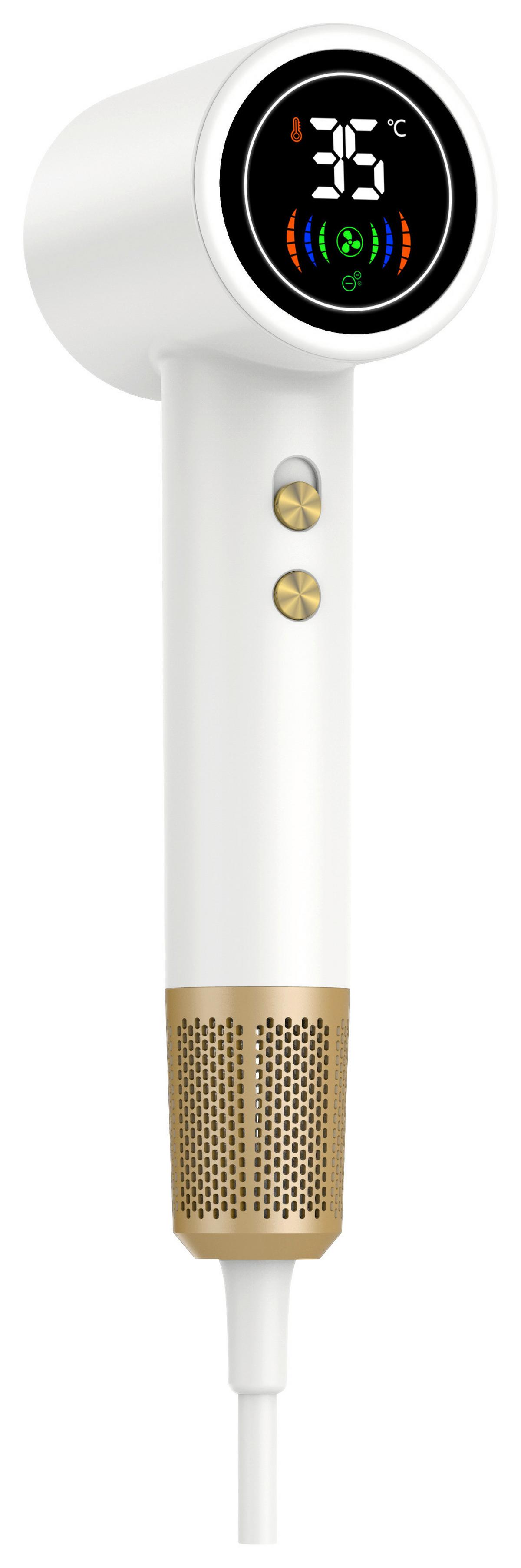 Haartrockner Hdd-1400W - Weiß, MODERN, Kunststoff (7/28/8,9cm)