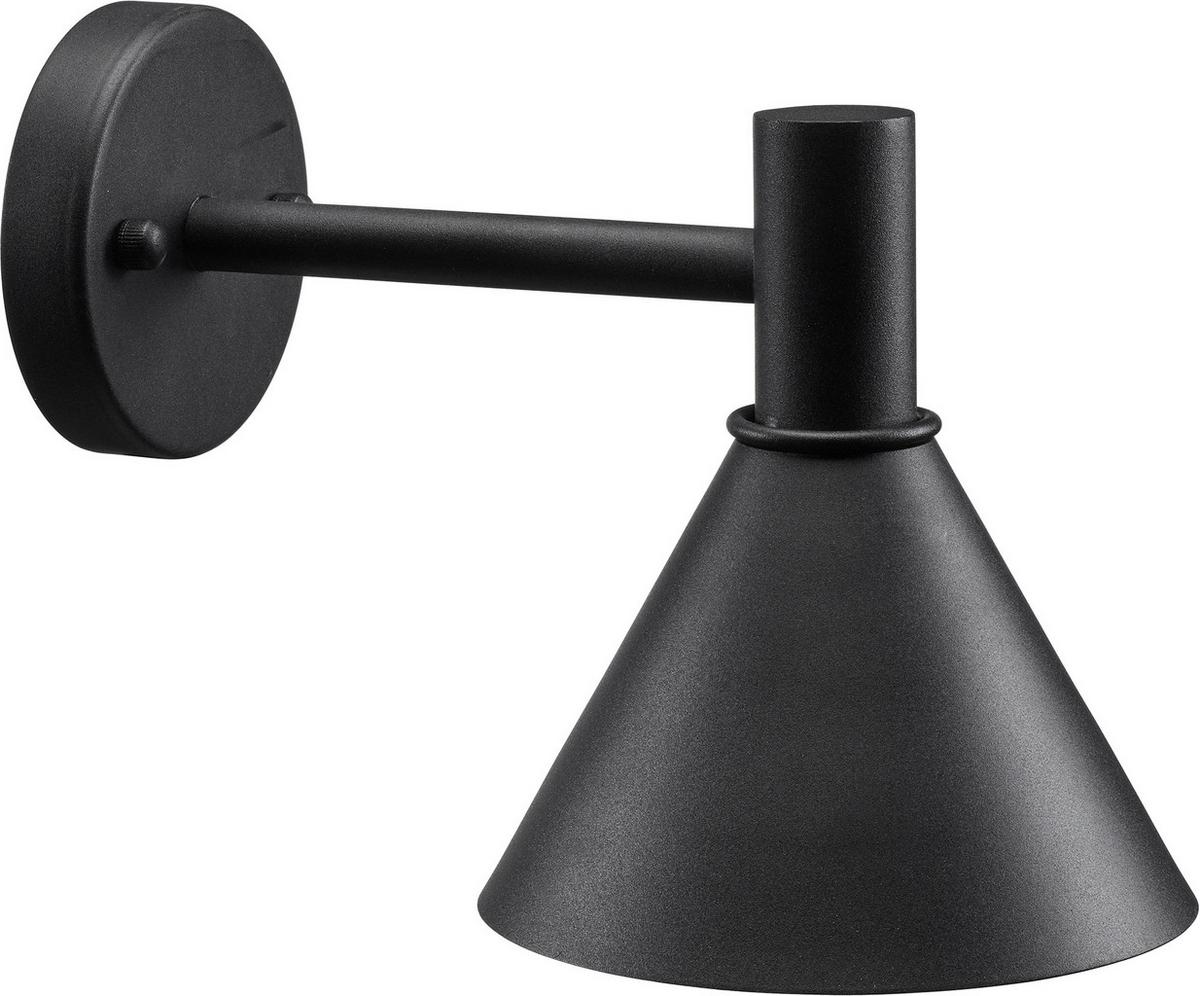 Außenwandleuchte 121803 Mini-Tripp - Schwarz, Basics, Metall (30/18/20cm)