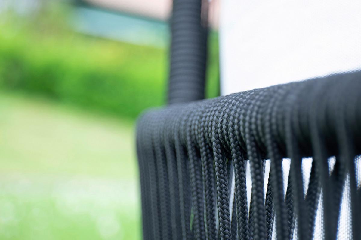 Loungegarnitur 4-tlg Mykonos Aus Holz Mit Kissen - Anthrazit/Hellgrau, Basics, Holz/Textil (135/90/73cm) - Acamp