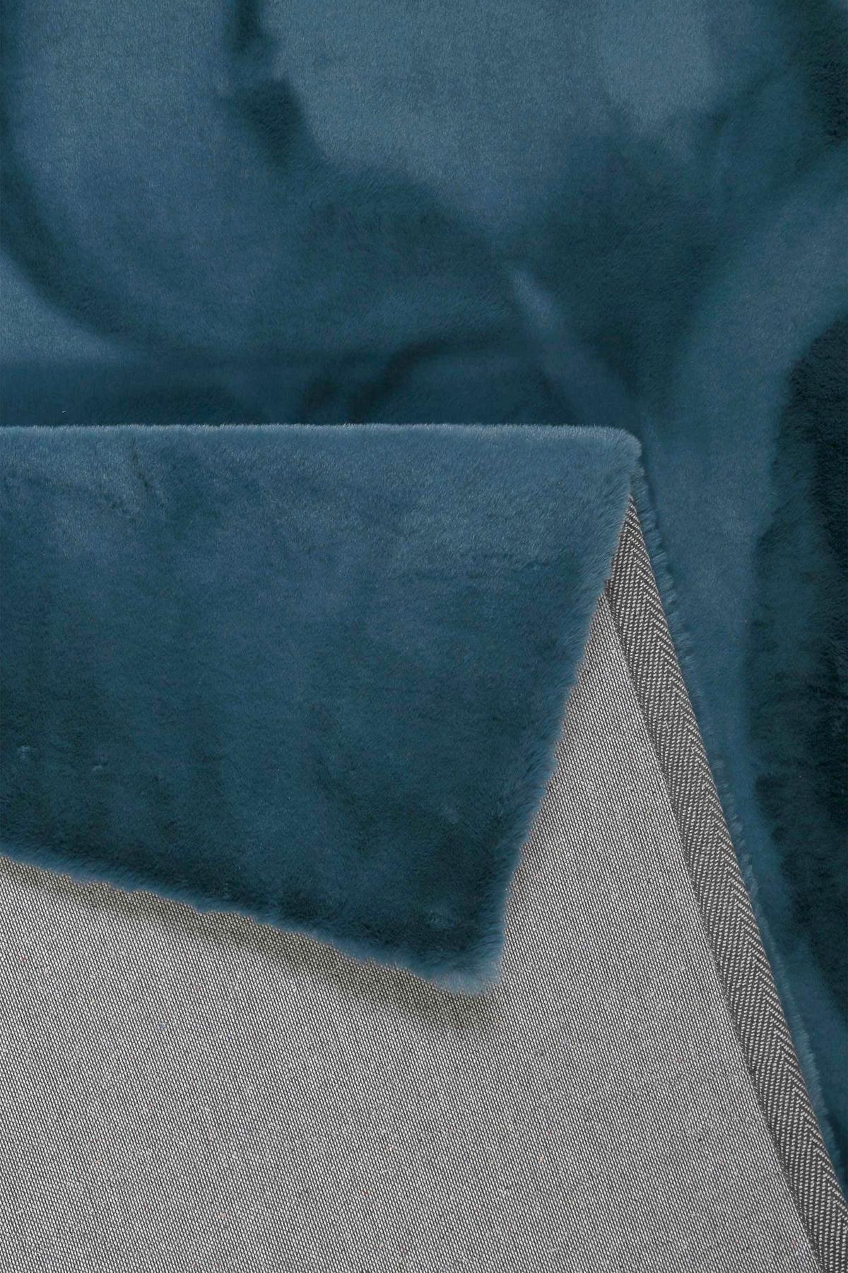 Hochflorteppich Petrol, BxL ca. 120x170 cm - Petrol, KONVENTIONELL, Textil (120/170cm) - Esprit