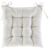 Sitzkissen Nelly - Beige, MODERN, Textil (40/40/4cm) - Luca Bessoni