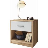 Éjjeliszekrény Pepe *top Ár* - Sonoma tölgy/fehér, faalapú anyag (39/41/28cm) - Best Price