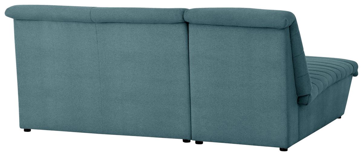 Ecksofa Looks Viii - Petrol/Schwarz, Design, Textil (168/214cm) - LOOKS by W.Joop