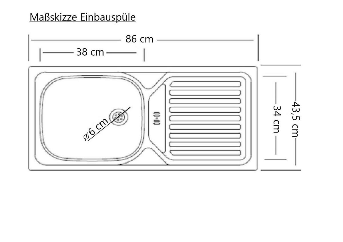 Eckküche Turin Ohne Geräte B: 300cm Grau/wotaneiche Dekor - Eiche Wotan/Grau, Design, Holzwerkstoff (300cm) - Held