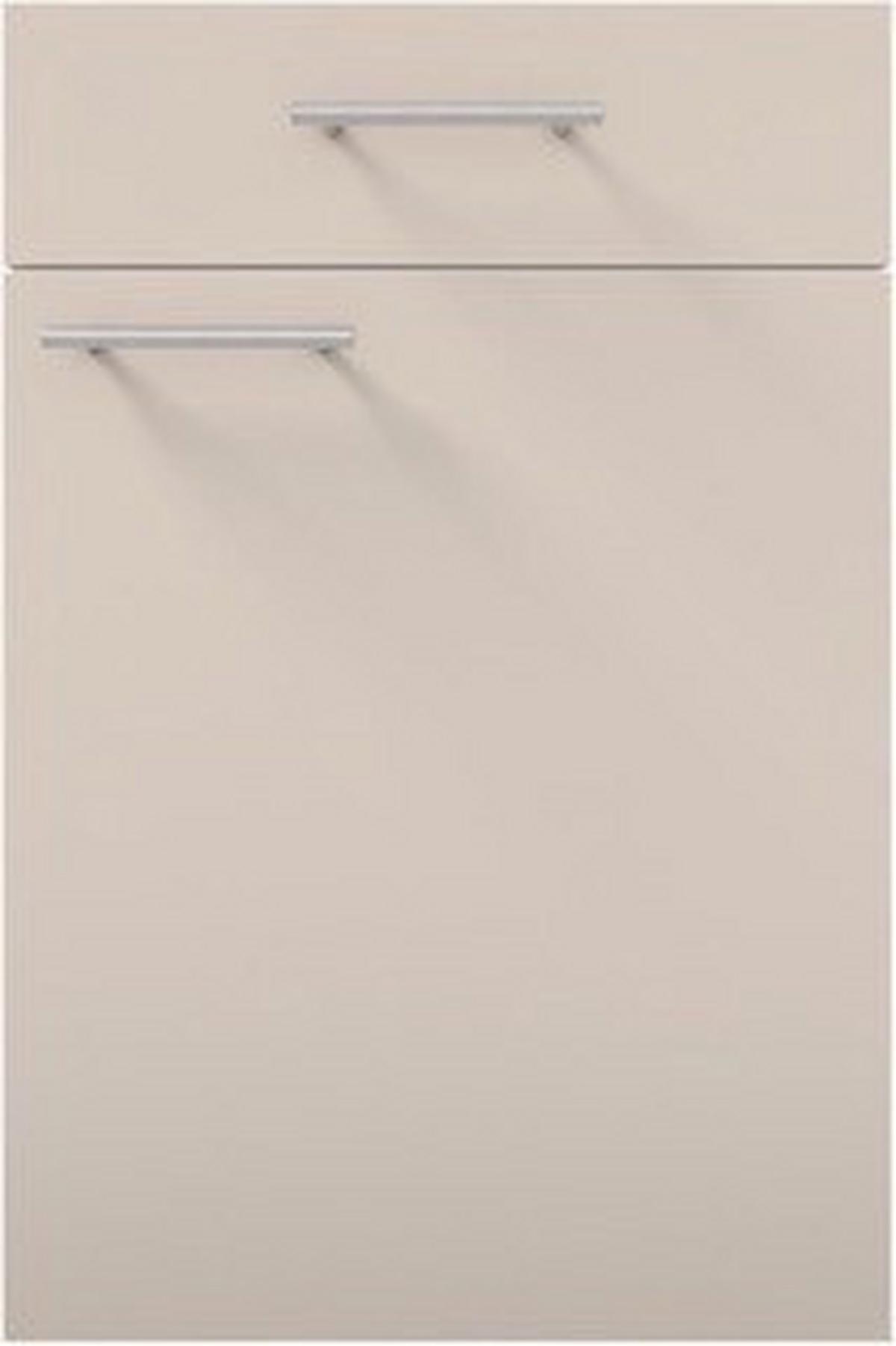 Küchenzeile Base ohne Geräte 200 cm Weiß/Crema - Wildeiche/Anthrazit, Design, Holzwerkstoff (200cm) - Express