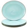 Steaktellerset Keramik, Hellblau - Hellblau, Basics, Keramik - Creatable