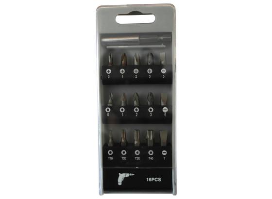 Bitset 16-teilig - Grau, KONVENTIONELL, Metall Bitset 16-teilig - Grau, KONVENTIONELL, Metall