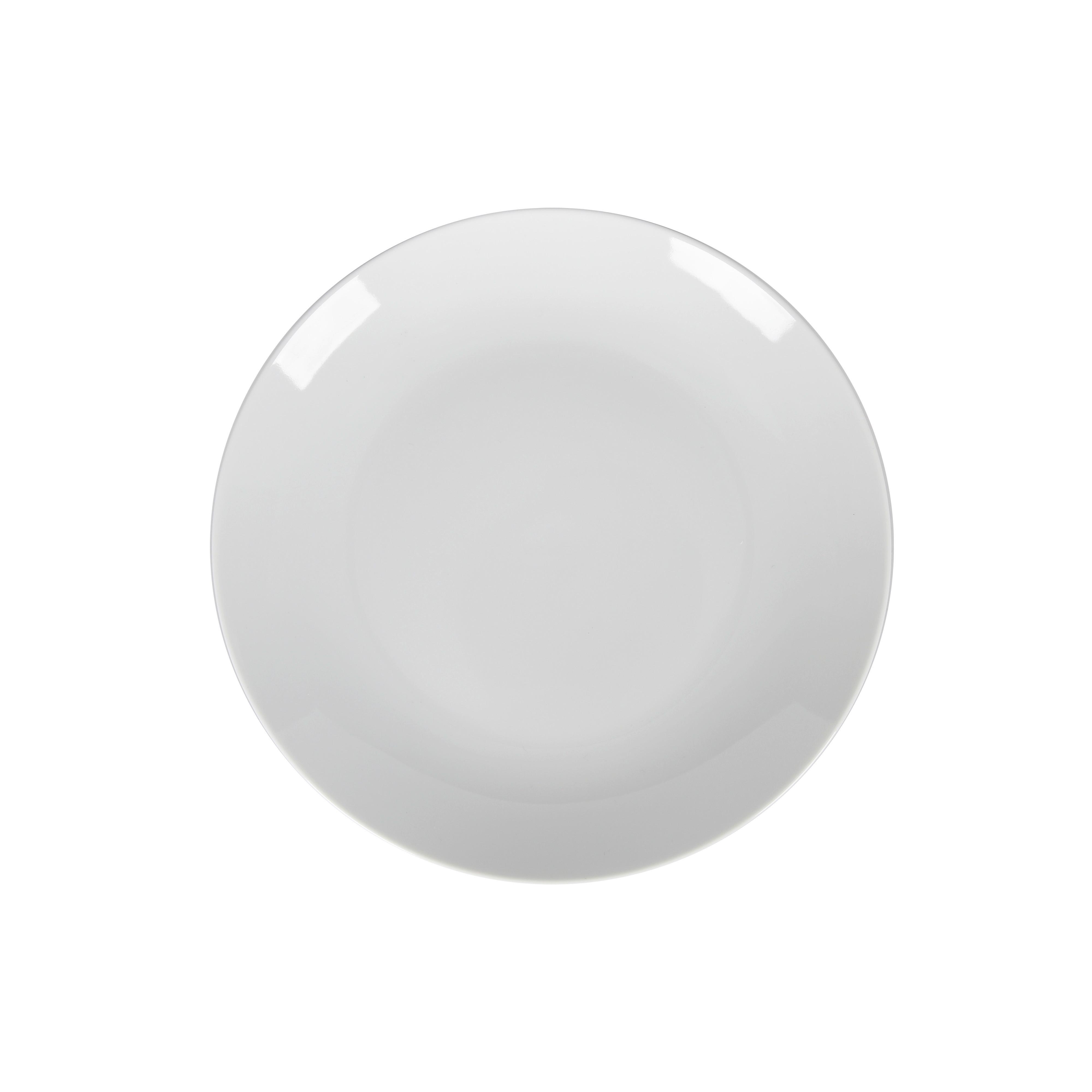 Dessertteller Finola - Weiß, Basics, Keramik (20,5cm) - Luca Bessoni