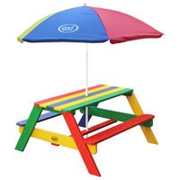 Kinder-gartenset A031.003.08 - Multicolor, KONVENTIONELL, Holz (97,7/48,7/95cm) - Ambia Garden