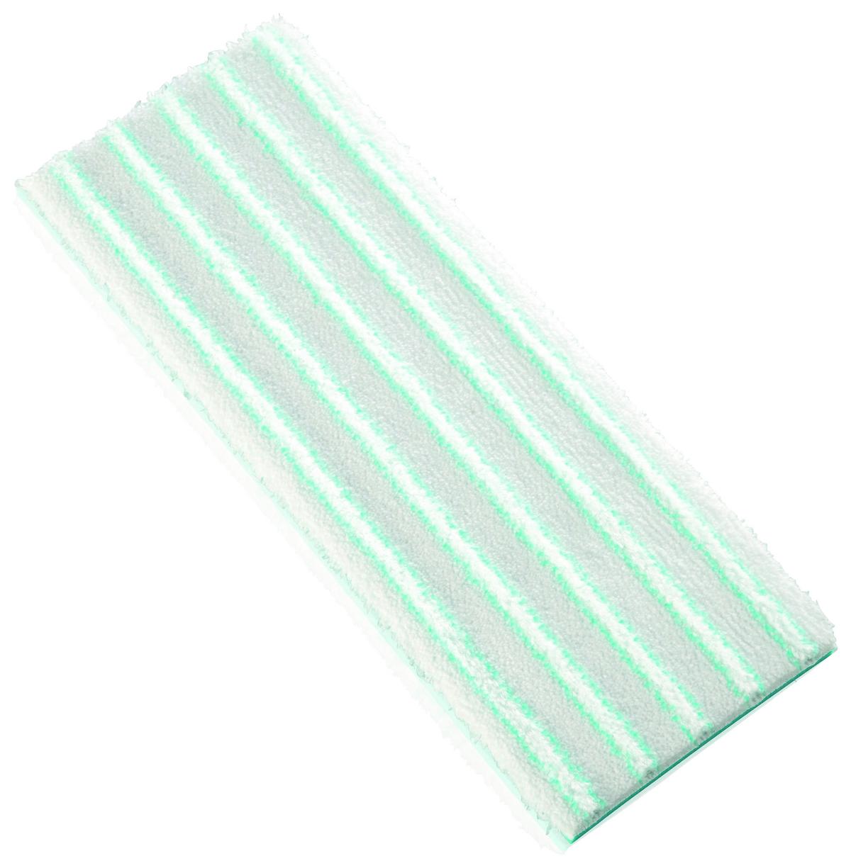 Wischbezug Picobello M Micro Duo, 33x12 Cm - Türkis/Weiß, Basics, Textil (33/12/0,6cm) - Leifheit