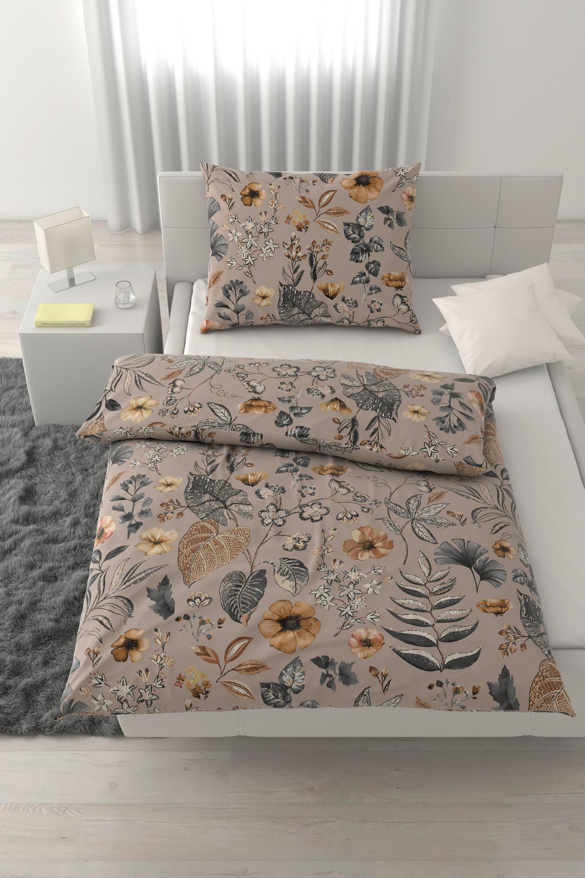 POVLEČENÍ PATLAS - béžová, Moderní, textil (140/200cm) - Mömax