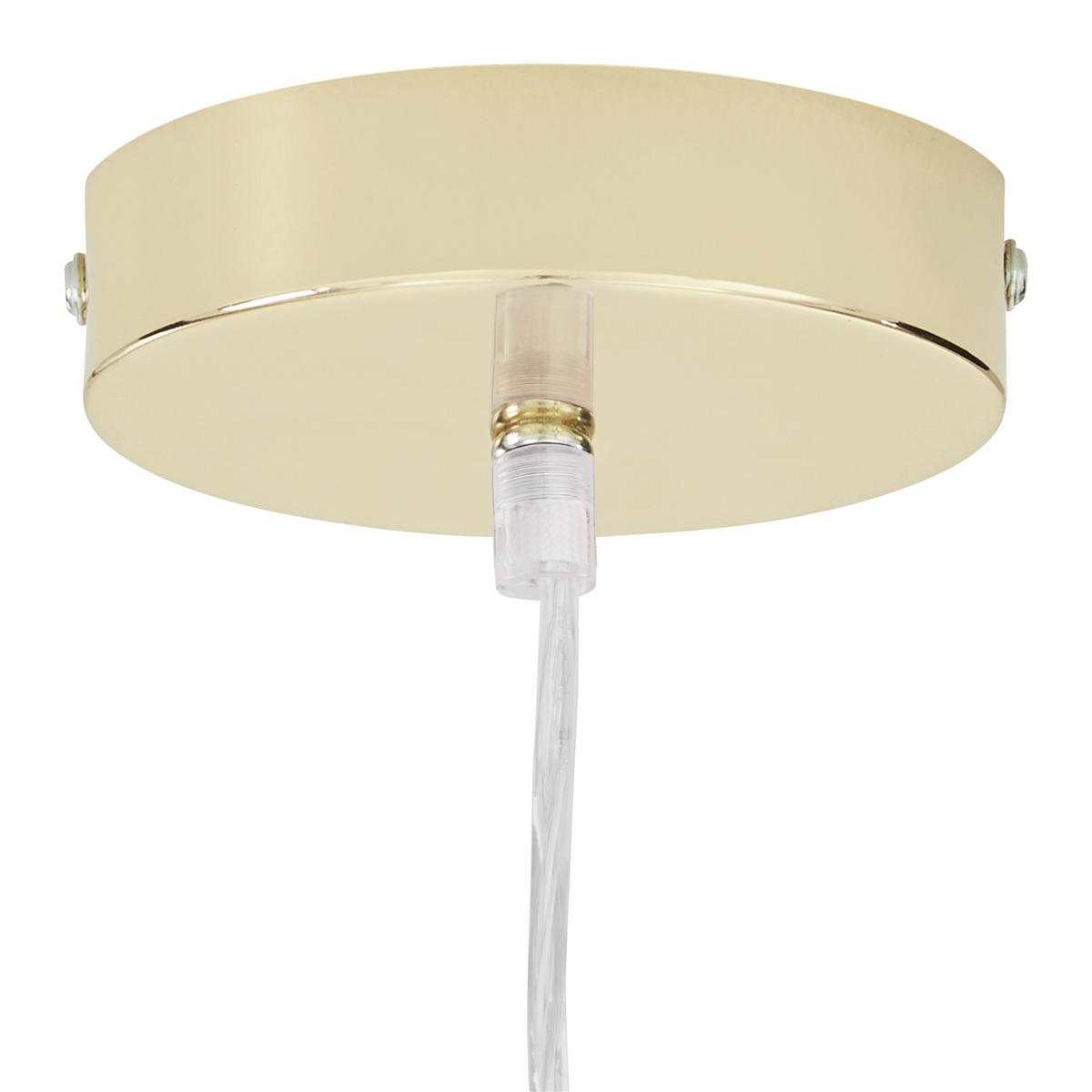 Závěsné svítidlo TIZIANA - barvy zlata, Moderní, kov (50/150cm) - Bessagi Home