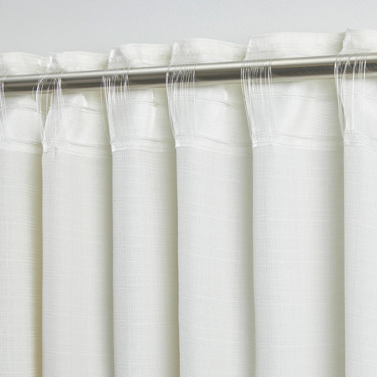 HOTOVÝ ZÁVES Leo, 135/255cm, prírodná - prírodná farba, textil (135/255cm) - Premium Living