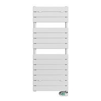 Handtuchheizkörper E-Pisa BxL 50x121,3 cm Gerade 500 W - Weiß, Basics, Metall (50/121,3cm) - Sanotechnik