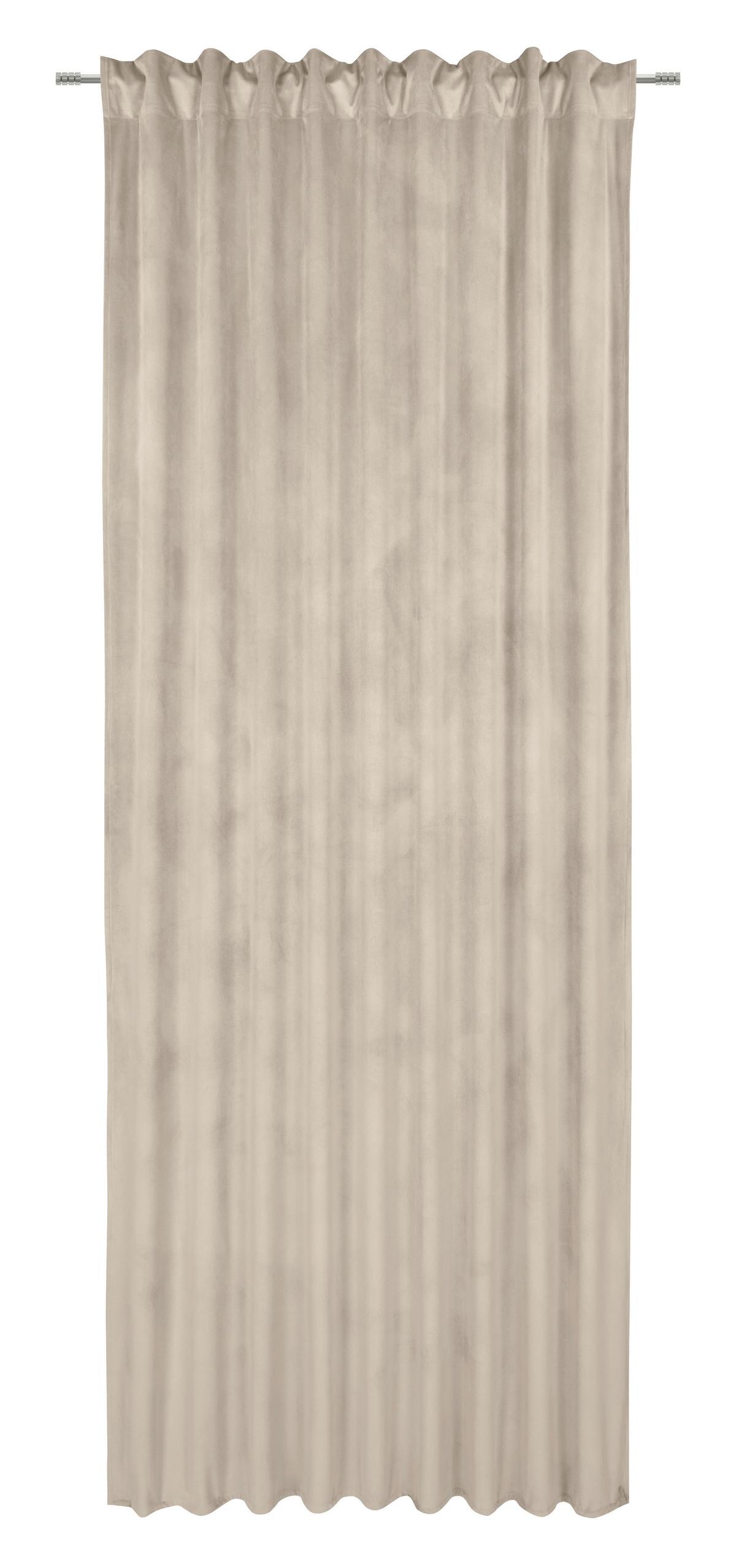 Hotový závěs Bianca, 140/245cm, kámen - světle šedá, Konvenční, textil (140/245cm) - Modern Living