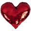 Zierkissen Heart - Rot/Silberfarben, MODERN, Textil (30/26cm) - Luca Bessoni Zierkissen Heart - Rot/Silberfarben, MODERN, Textil (30/26cm) - Luca Bessoni