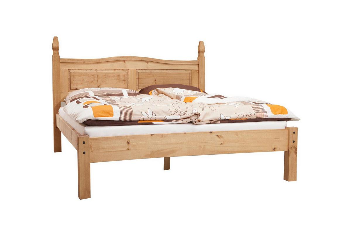 BETT Naturfarben 180x200cm - Naturfarben, Basics, Holz (180/200cm) - Livetastic