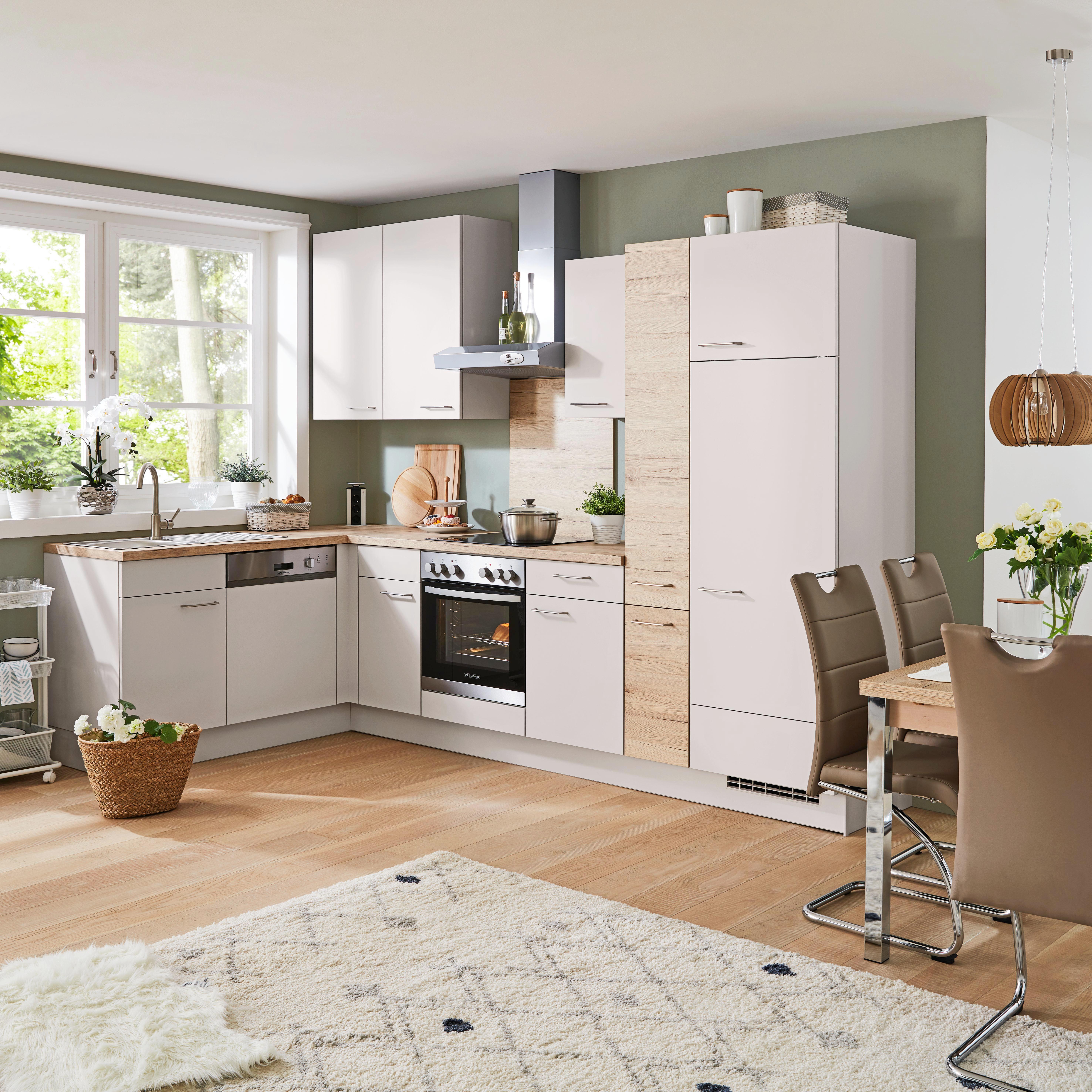 Sarokkonyha Win - Homok, Lifestyle, Faalapú anyag (175/305cm) - Vertico