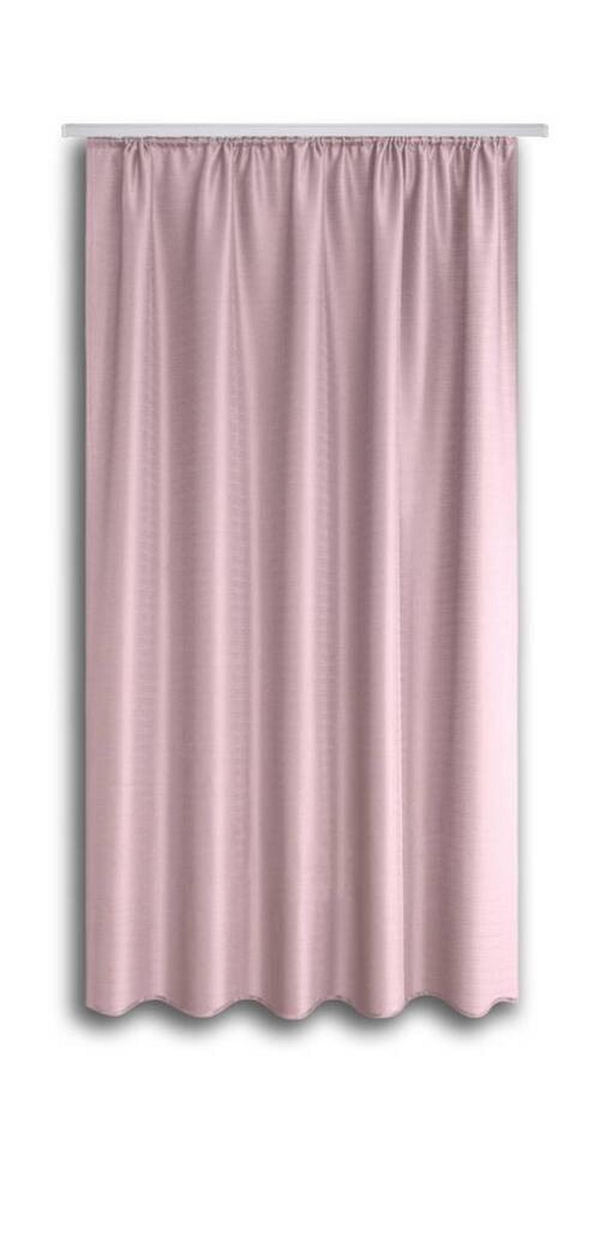 Készfüggöny Ben Ii - rózsaszín, Konventionell, textil (135/175cm) - Ondega