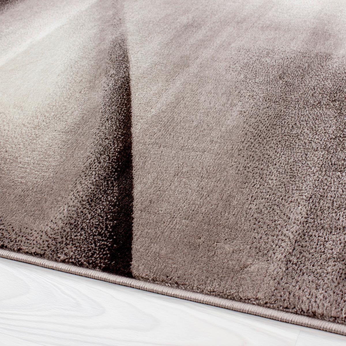 Webteppich Braun Naturfaser Abstrakt Miami 200x290 cm - Braun, Trend, Textil (200/290cm)