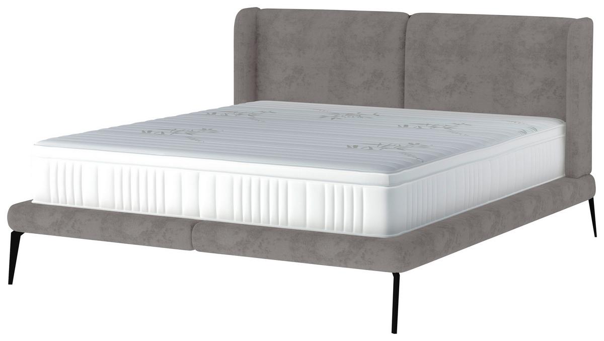 Polsterbett Tessina Sorisso - Dunkelgrau/Creme, MODERN, Textil (180/200cm) - Livetastic