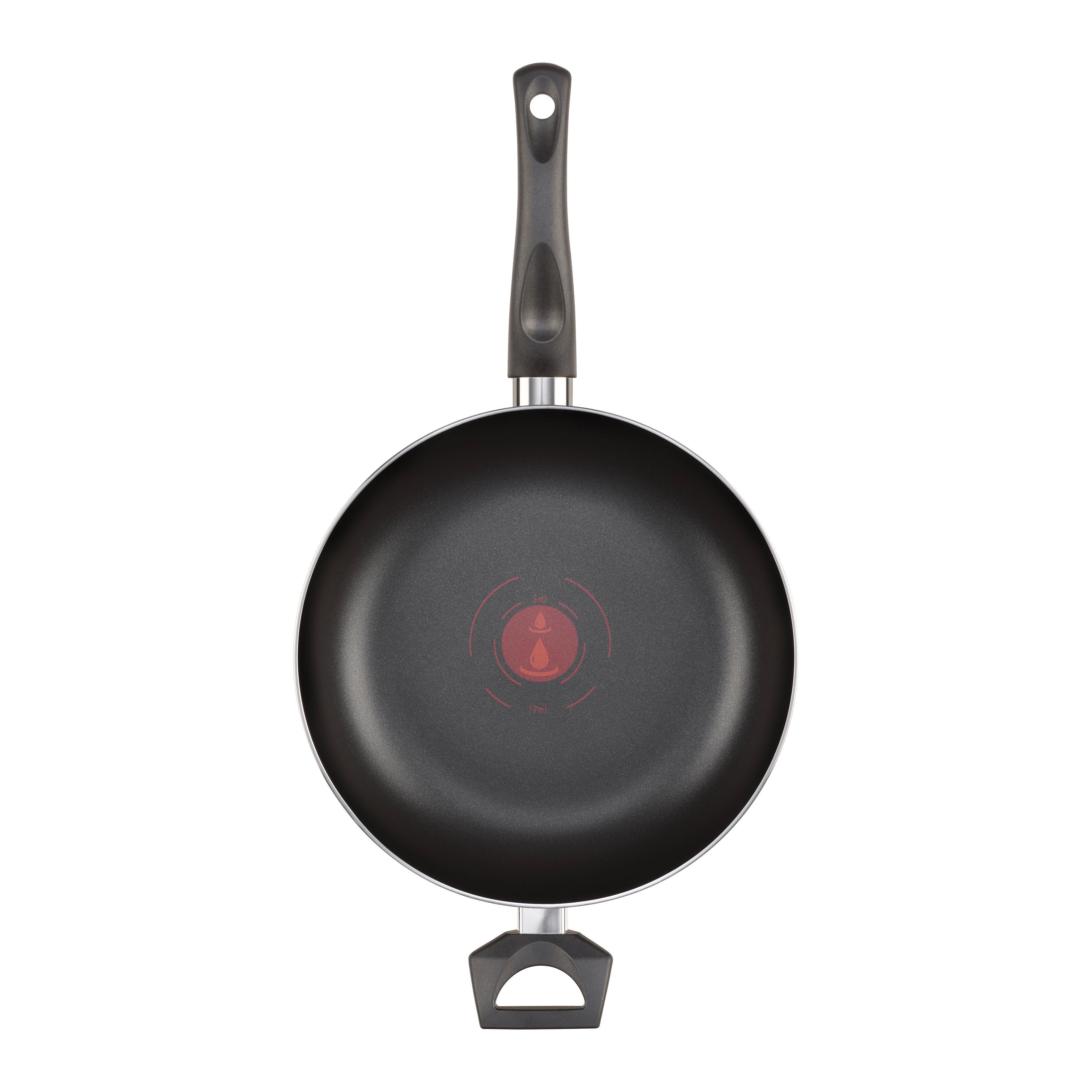 panvica P/V: 28/7 CM - čierna/sivá, Konventionell, kov (28/7cm) - Based