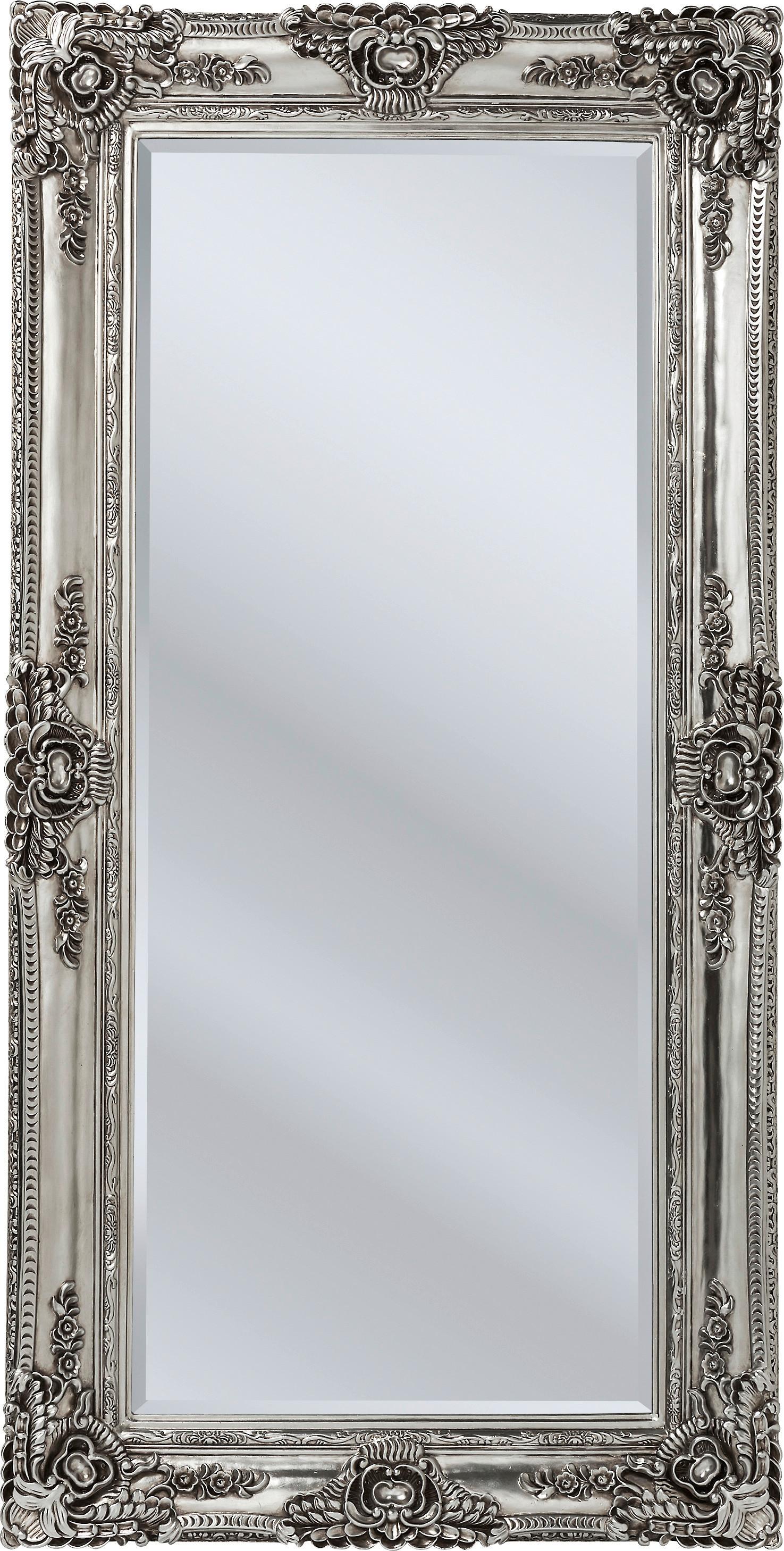 Wandspiegel Royal Residence - Silberfarben, Design, Glas/Holz (104/203/8,5cm) - Kare-Design