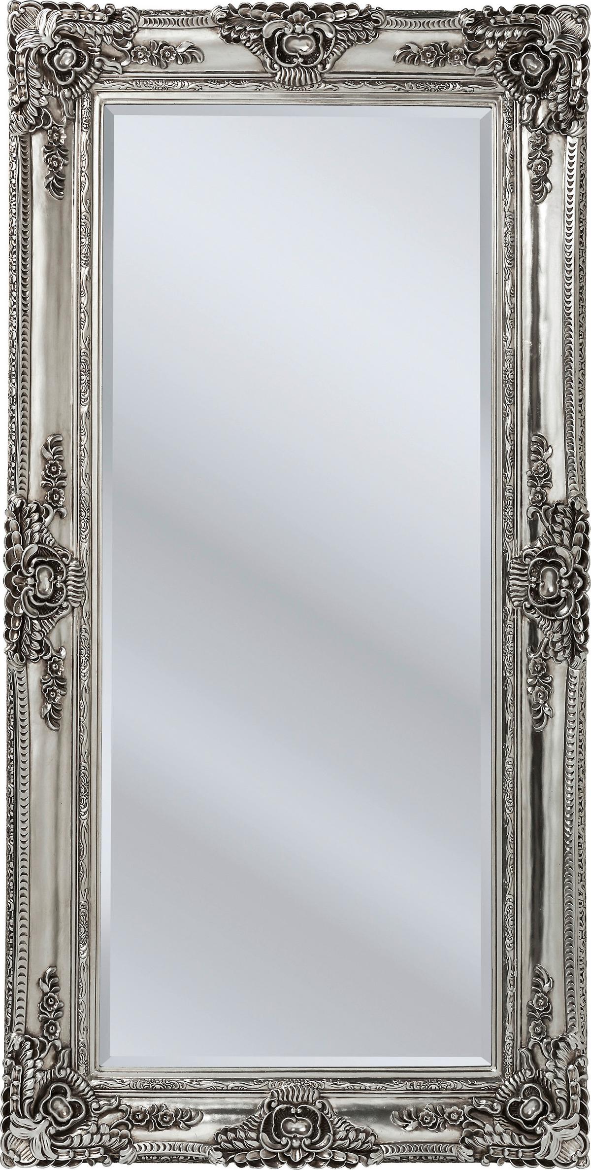 Wandspiegel Royal Residence - Silberfarben, Design, Glas/Holz (104/203/8,5cm) - Kare-Design
