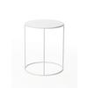 Couchtisch Rund Stahl, Weiß - Weiß, LIFESTYLE, Metall (38/50cm) - MID.YOU