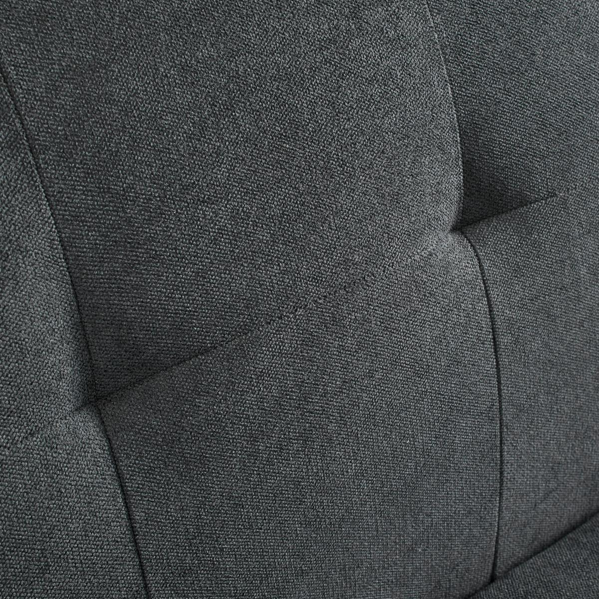 Sedacia súprava TAMARA tmavosivá - prírodná farba/tmavosivá, Modern, drevo/textil (198/83/143cm) - Bessagi Home