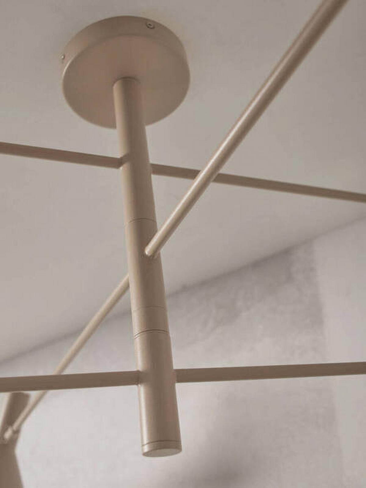 Deckenleuchte Izmir - Grau, Trend, Metall (124/40cm) - It's about Romi