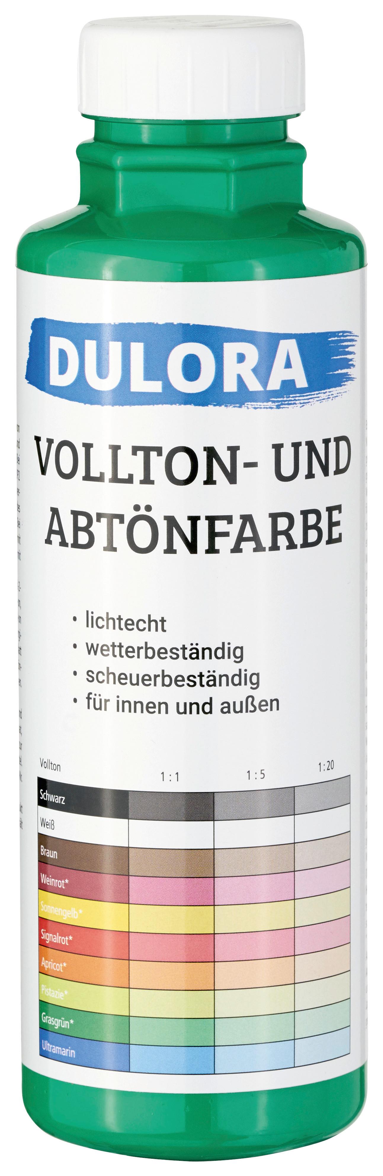 Abtönfarbe Grasgrün 500 Ml Für 3 M2 Dispersionsfarbe - Basics (0,5l) - Dulora