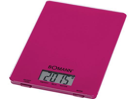 Bomann Elektrische Küchenwaage Kw 1515 Cb - Brombeere, KONVENTIONELL, Glas/Kunststoff (15/1.7/22cm) - Bomann Bomann Elektrische Küchenwaage Kw 1515 Cb - Brombeere, KONVENTIONELL, Glas/Kunststoff (15/1.7/22cm) - Bomann