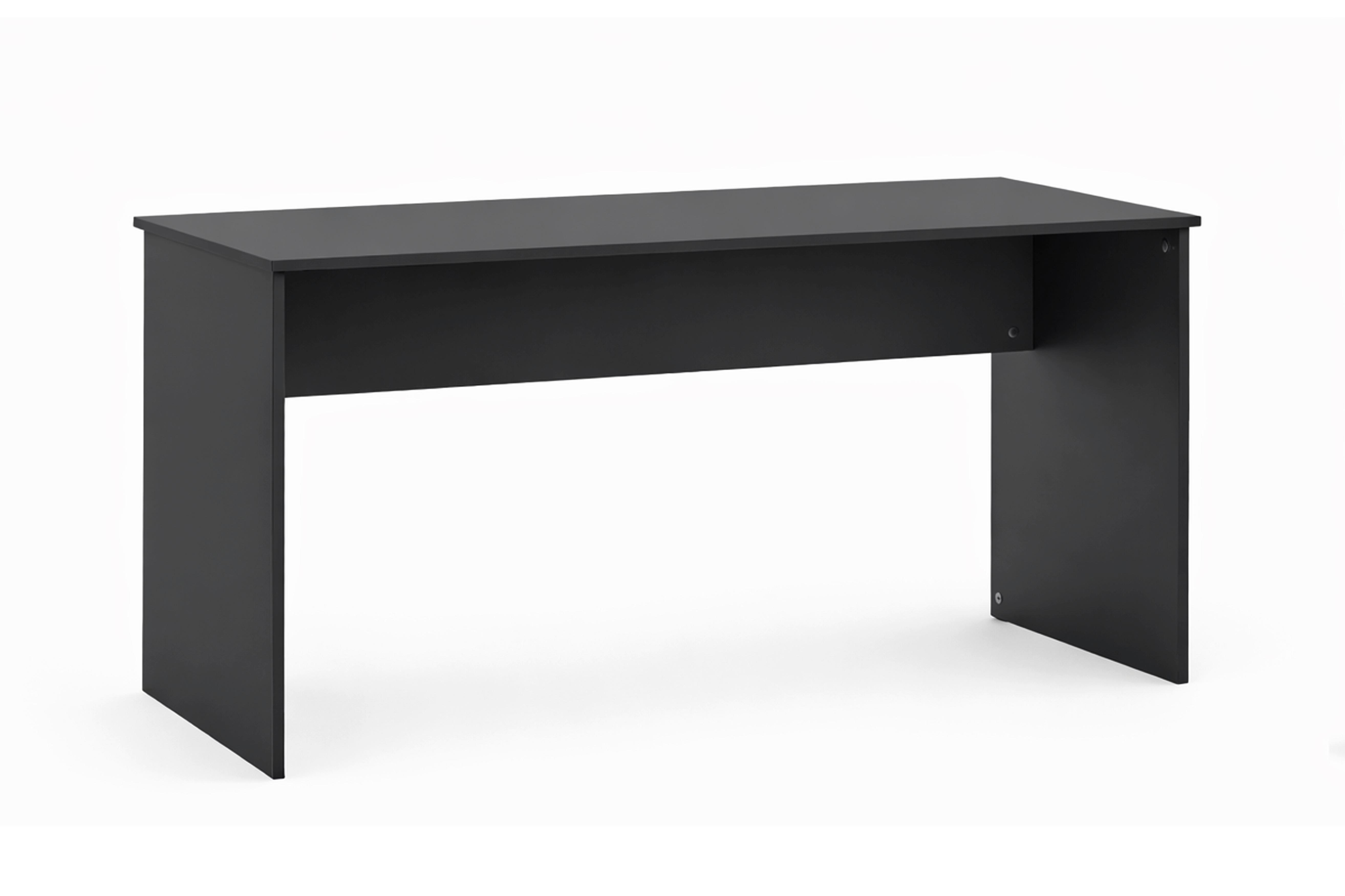 SCHREIBTISCH Hank Schwarz L: 144cm