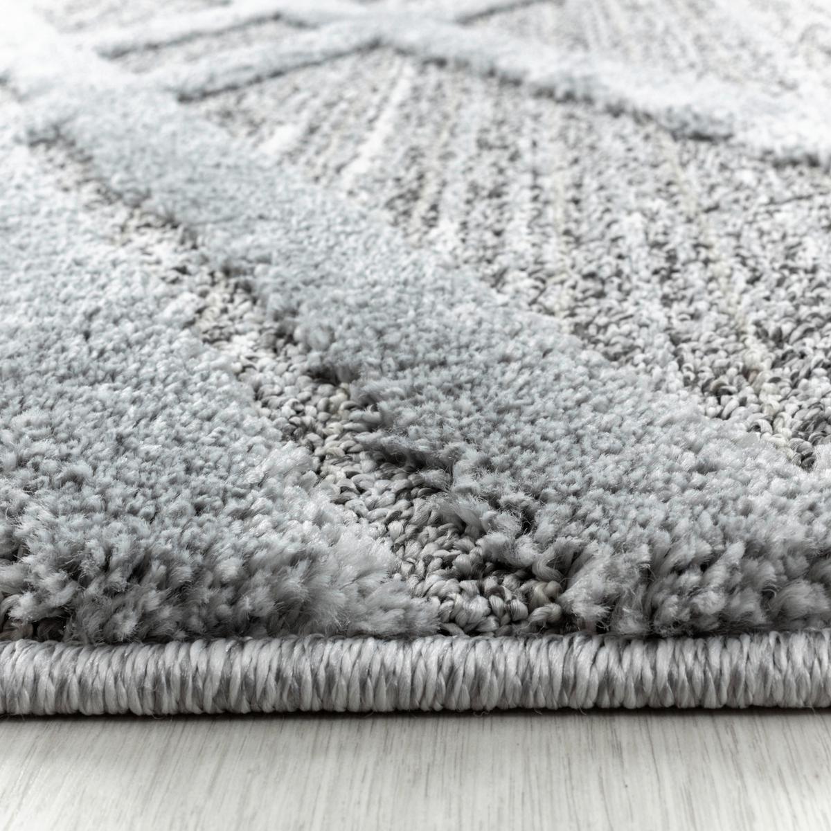 Tkaný koberec 240x340cm, šedá - šedá, Konvenční, textil (240/340cm)