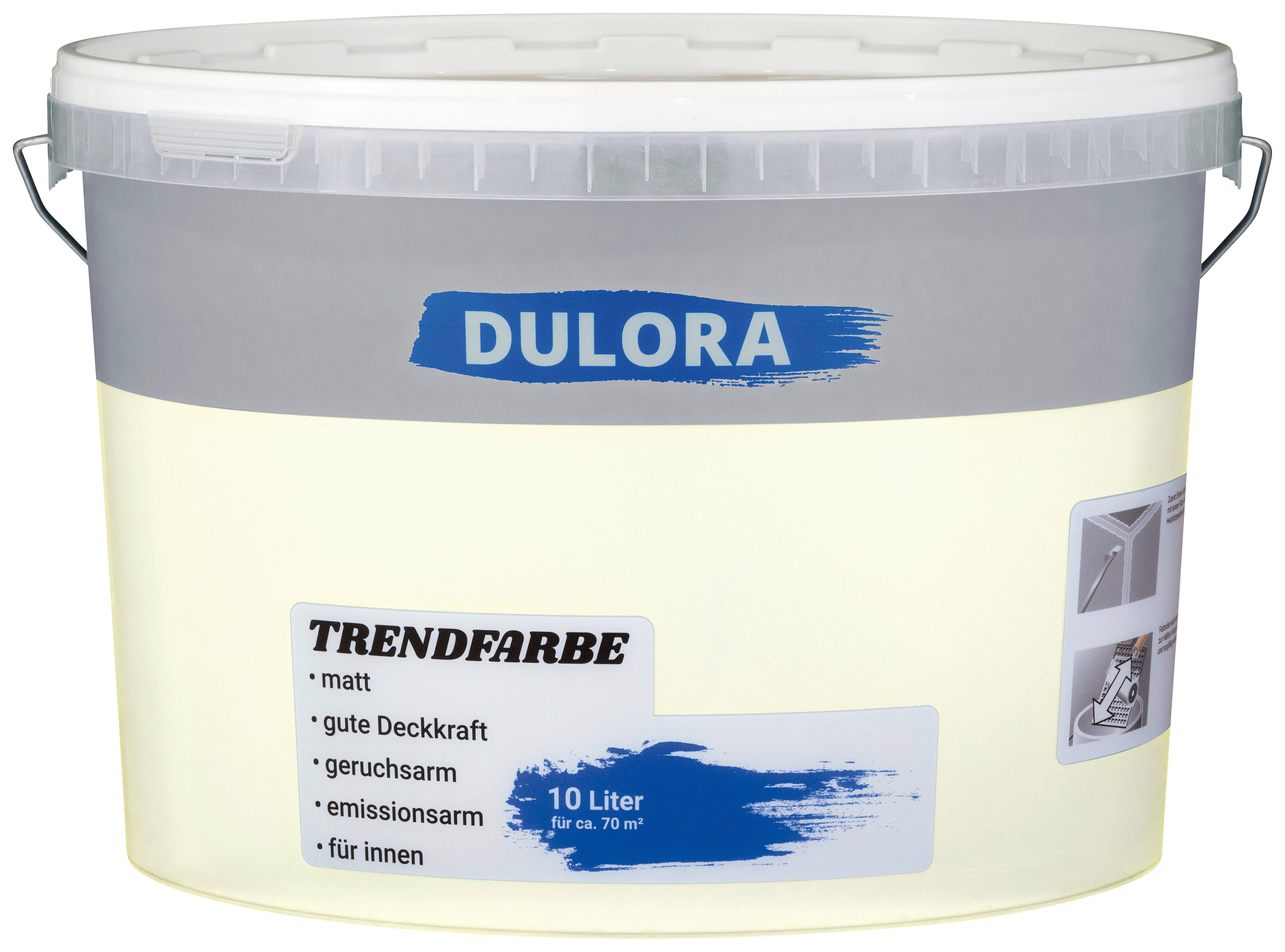 Wandfarbe Buttercreme 10 L für 70 M2 Dispersionsfarbe