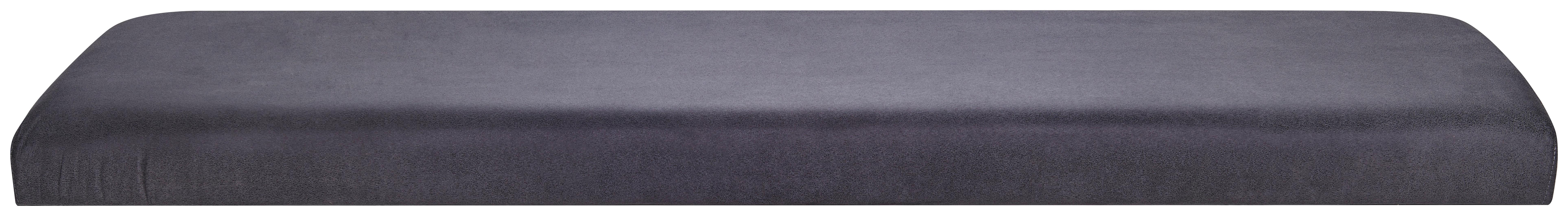 Sitzkissen Orleans Grau 137x38,5 cm, Webstoff - Grau, MODERN, Textil (137/7/38,5cm)