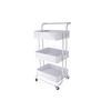 Servierwagen Danao - Weiß, Basics, Metall (43/32/86cm) - Echtwerk