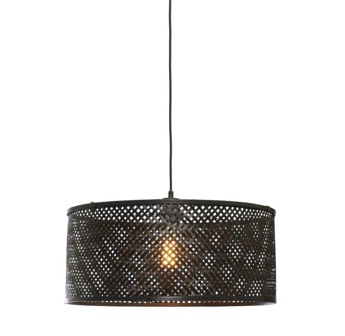 Hängeleuchte Java Schwarz B: 32 cm - Schwarz, Trend (58/32/150cm) - Good & Mojo
