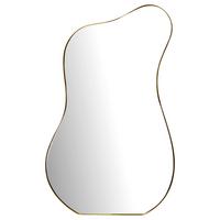 Wandspiegel Goldfarben B: 60 cm - Goldfarben, Design, Glas/Metall (60/100/2,5cm) - MID.YOU