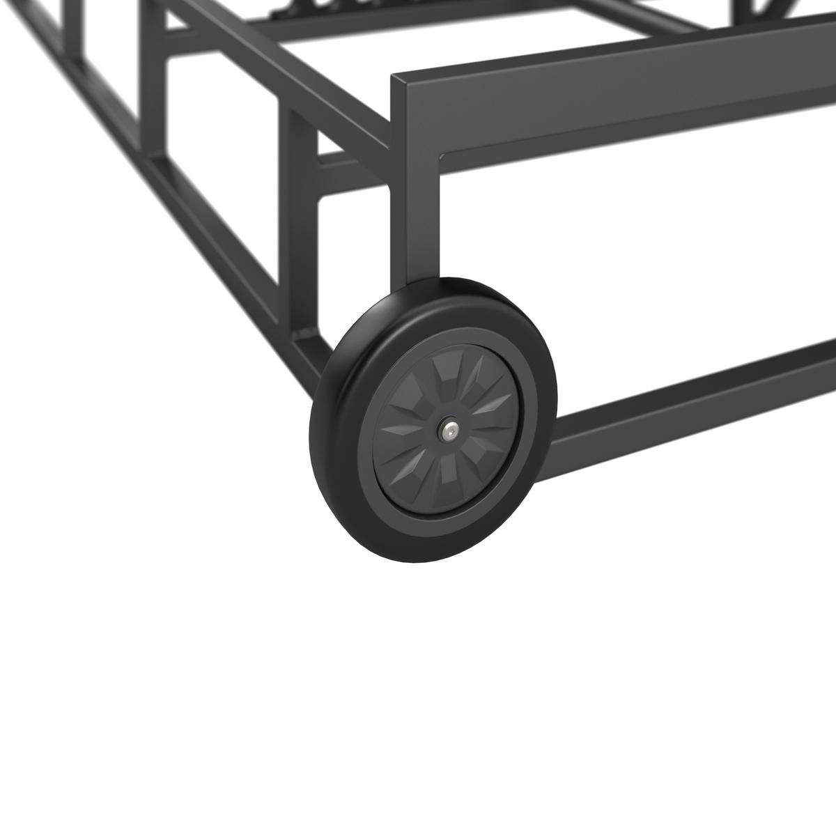 ZAHRADNÍ LEHÁTKO BERRY - světle šedá, Moderní, kov/textil (143/24/200cm) - Bessagi Garden