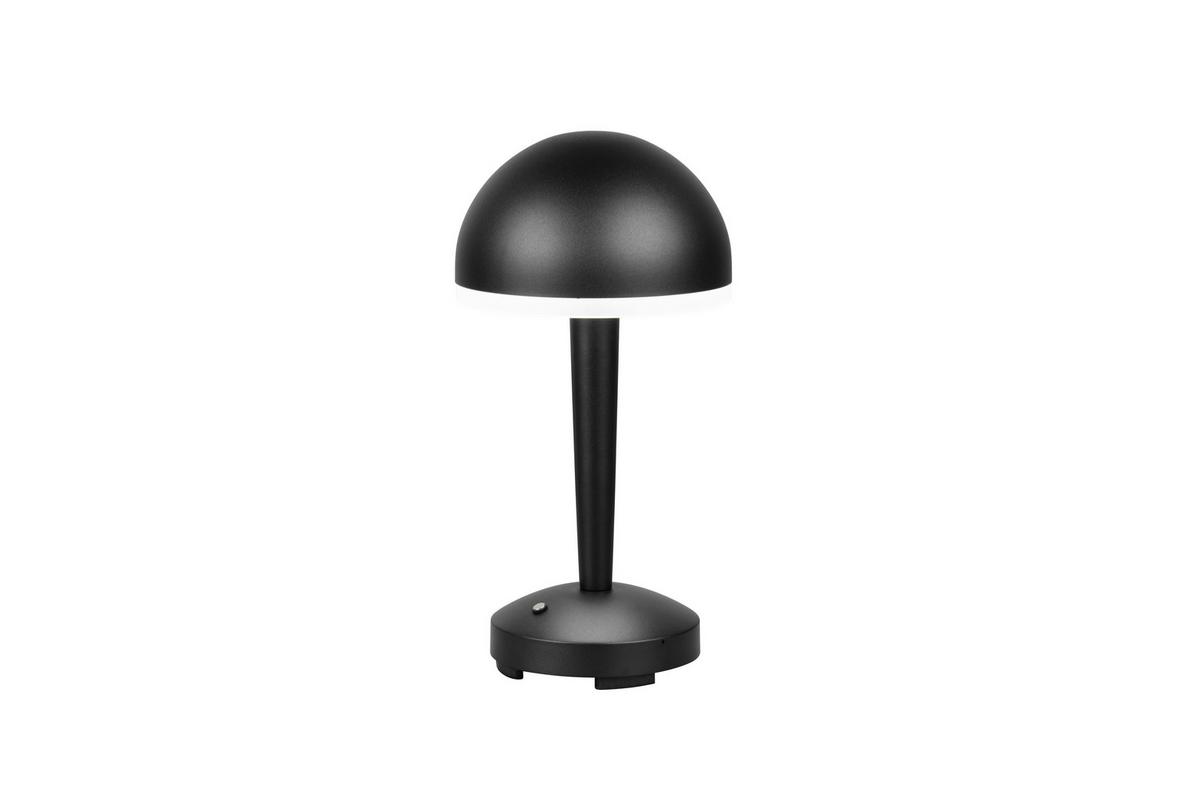 LED-Tischleuchte, Schwarz R54541132 - Schwarz/Weiß, Basics, Kunststoff/Metall (15,4/29,5cm)