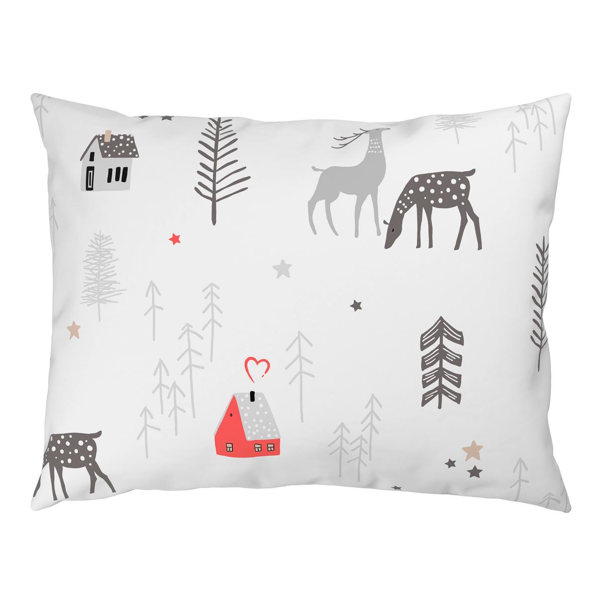 POSTEĽNÁ BIELIZEŇ LOTTE - sivá/biela, textil (140/200cm) - Mömax
