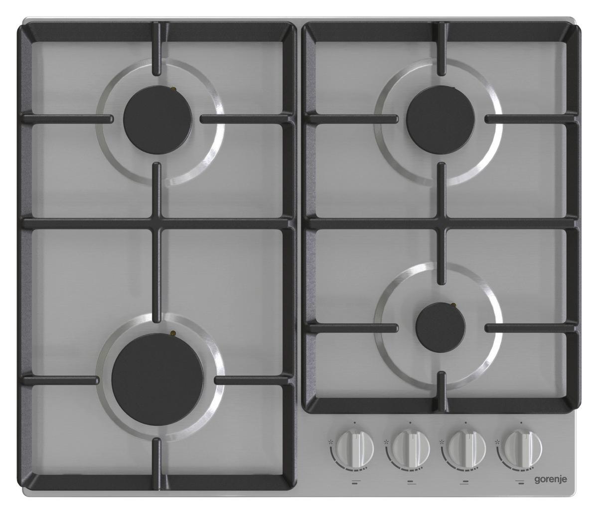 Gáz Főzőlap Inox - (60cm)