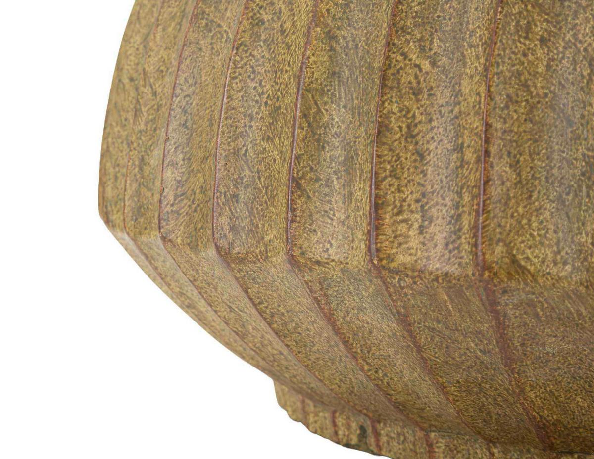 Vase Breeze Pot Olivgrün B: 40 Cm - Olivgrün, Basics, Metall (40/26.5/40cm)