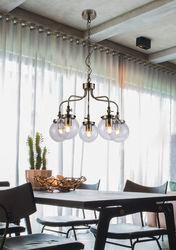 Pendelleuchte 35-70876 Ballet - Goldfarben/Schwarz, KONVENTIONELL, Metall (55/55/80cm)